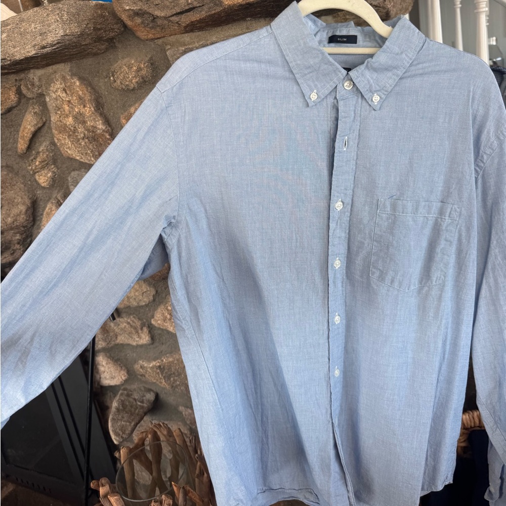 Flex Washed J-Crew Button Down